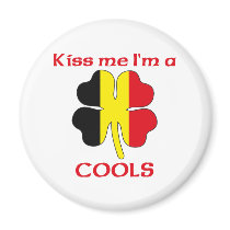 Personalized Belgian Kiss Me I'm Cools magnets by KissMeTshirts Personalized Belgian Kiss Me I'm Cools magnets