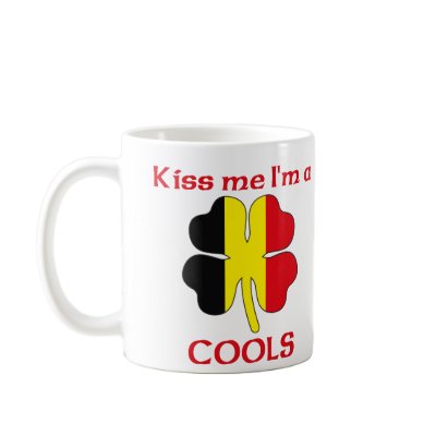Personalized Belgian Kiss Me I'm Cools Mug by KissMeTshirts