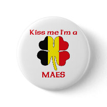 Personalized Belgian Kiss Me I'm Maes buttons by KissMeTshirts Personalized Belgian Kiss Me I'm Maes buttons