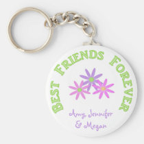 Personalized Best Friends Forever Keychain keychains
