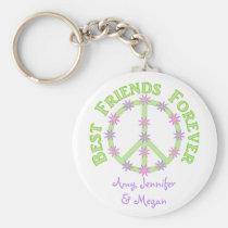 Personalized Best Friends Forever Keychain keychains