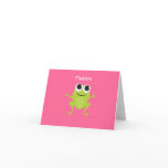Personalized Best Life FROG Notecard