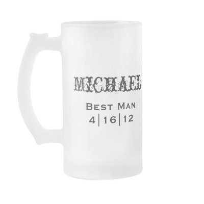 Personalized Best Man Mug