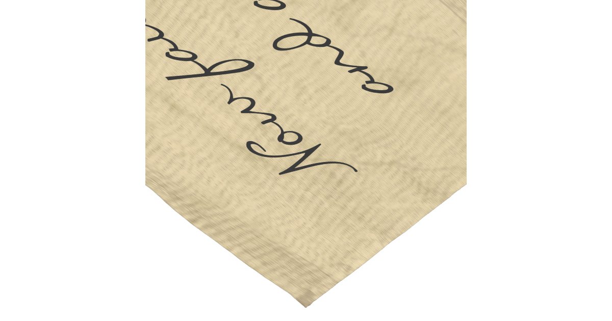 Personalized Bible Verse Table Runner Zazzle