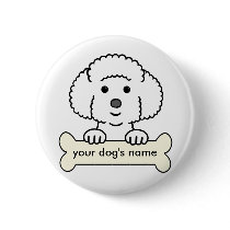 Personalized Bichon Frise Button