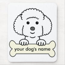 Personalized Bichon Frise Mousepad