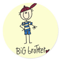 Personalized Big Brother Tshirts and Gifts Stickers
