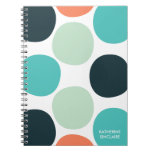 Personalized Big Summer Dots Journal / Notebook