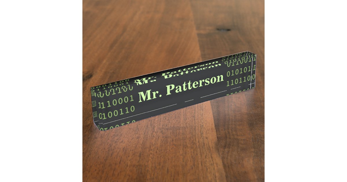 personalized-binary-code-name-plate-zazzle