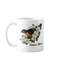 Personalized Bird Mugs