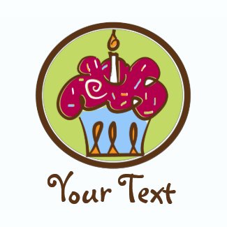 Personalized Birthday Cupcake Shirt shirt