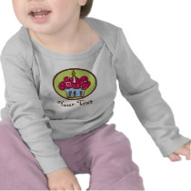 Personalized Birthday Cupcake Shirt