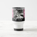 Personalized Black & Pink Chandelier Mug mugs