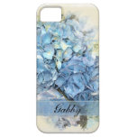 Personalized Blue Hydrangea iPhone 5 Case-Mate