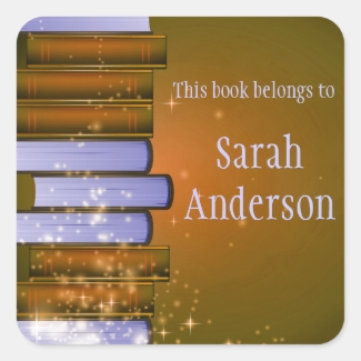 Personalized Bookplate Sticker