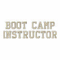 Personalized Boot Camp Instructor Jacket embroidered shirts