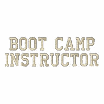 Personalized Boot Camp Instructor Jacket embroidered shirts