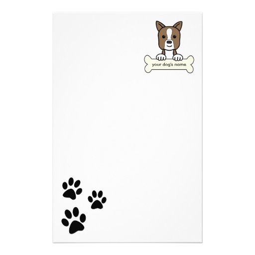 Personalized Boston Terrier Stationery