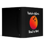 Personalized Bowling Team Binder
