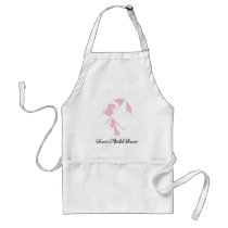 Personalized Bridal Shower Apron-Autographable!