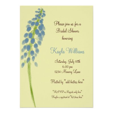 Personalized Bridal Shower Invitation
