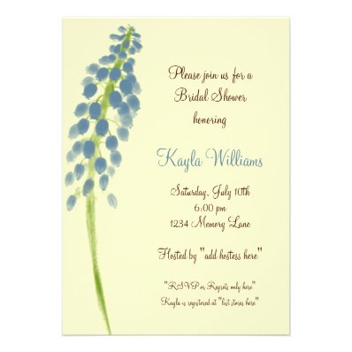 Personalized Bridal Shower Invitation