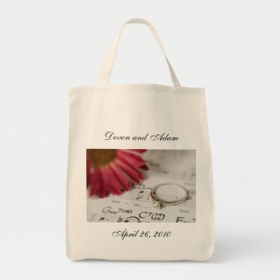 Personalized Bridal Tote Bag - Daisy and Diamond