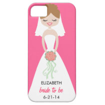 Personalized Bride iPhone 5 Case-Mate Barely There casemate cases