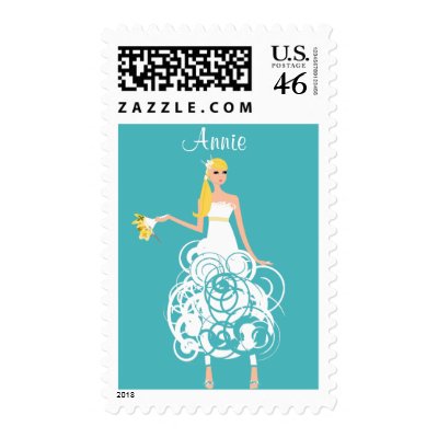 Personalized Bride Stamps
