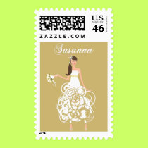 Personalized Bride stamps by wedding_tshirts Personalized Bride stamps