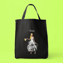 Personalized Bride totebag by wedding_tshirts Personalized Bride totebag