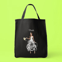 Personalized Bride totebag by wedding_tshirts Personalized Bride totebag