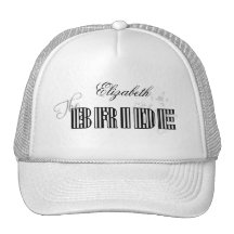 Personalized Bride's Hat