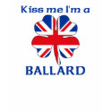 Personalized British Kiss Me I'm Ballard t-shirts by KissMeTshirts Personalized British Kiss Me I'm Ballard t-shirts
