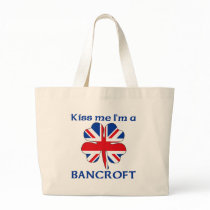 Personalized British Kiss Me I'm Bancroft bags by KissMeTshirts Personalized British Kiss Me I'm Bancroft bags