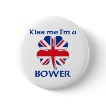 Personalized British Kiss Me I'm Bower buttons by KissMeTshirts Personalized British Kiss Me I'm Bower buttons