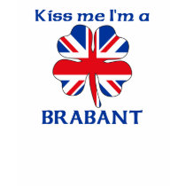 Personalized British Kiss Me I'm Brabant t-shirts by KissMeTshirts Personalized British Kiss Me I'm Brabant t-shirts
