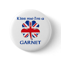 Personalized British Kiss Me I'm Garnet buttons by KissMeTshirts Personalized British Kiss Me I'm Garnet buttons