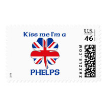 Personalized British Kiss Me I'm Phelps postage by KissMeTshirts Personalized British Kiss Me I'm Phelps postage