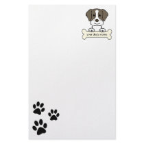 Personalized Brittany Spaniel Personalized Stationery