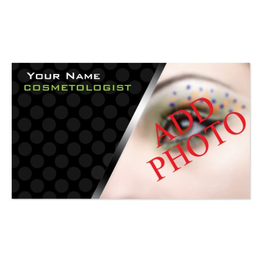 Personalized BusinessCards For Makeup Artists Business Card