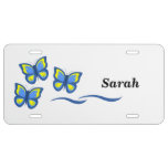 Personalized Butterfly License Plates