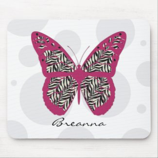 Personalized Butterfly Mousepad mousepad
