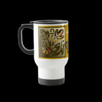 Personalized Butterfly Travel Mug mugs