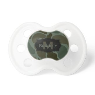 Personalized: Camo Pacifier