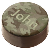 Personalized Camouflage Oreo Cookies Chocolate Covered Oreo