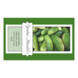 Personalized Canning Jar Label, Cucumber Pickle Rectangle Stickers