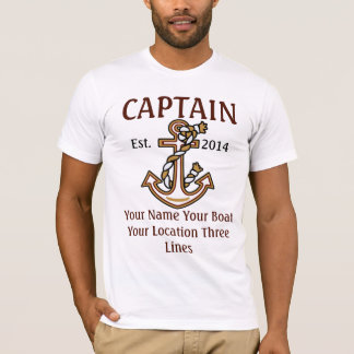 captain and first mate t shirts