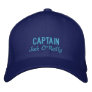 Personalized Captain's Embroidered Hat