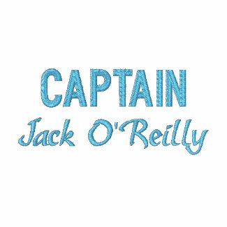 Personalized Captain's Embroidered Shirt embroideredshirt